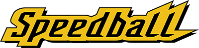 Speedball logo for Sega Master System